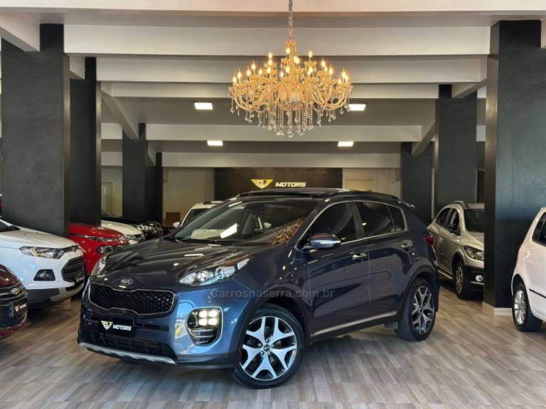 KIA MOTORS - SPORTAGE - 2017/2018 - Azul - R$ 117.900,00
