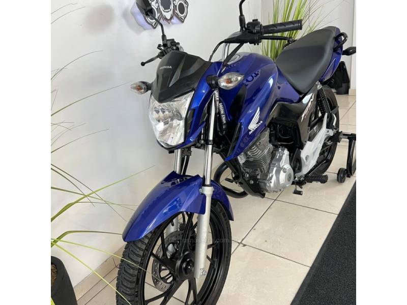 HONDA - CG 160 - 2021/2022 - Azul - R$ 17.900,00