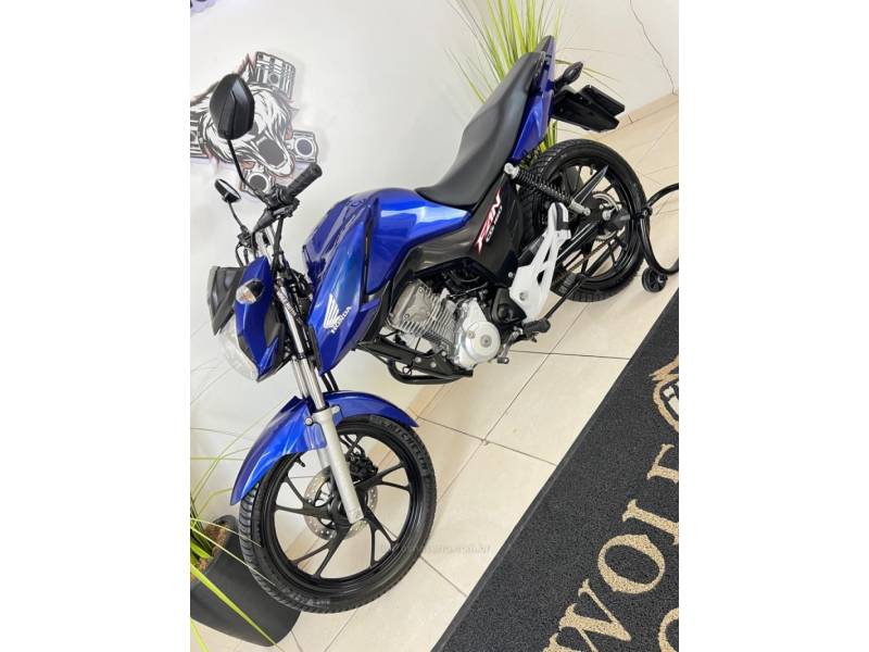 HONDA - CG 160 - 2021/2022 - Azul - R$ 17.900,00