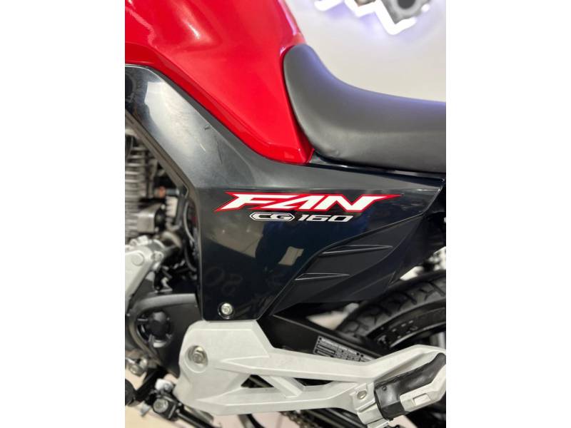 HONDA - CG 160 - 2022/2022 - Vermelha - R$ 17.900,00