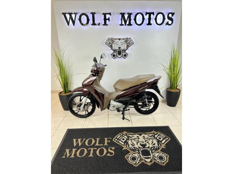 HONDA - BIZ 125 - 2021/2021 - Marrom - R$ 16.500,00