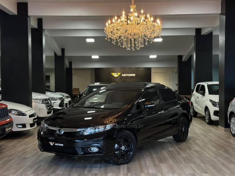 HONDA - CIVIC - 2012/2013 - Preta - R$ 80.900,00
