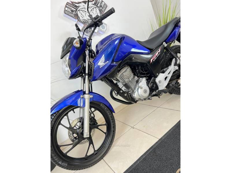 HONDA - CG 160 - 2021/2022 - Azul - R$ 17.900,00